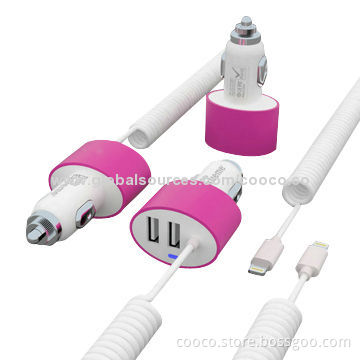 Factory Price 2.1A Car Charger, 12 to 24V DC Input Voltage